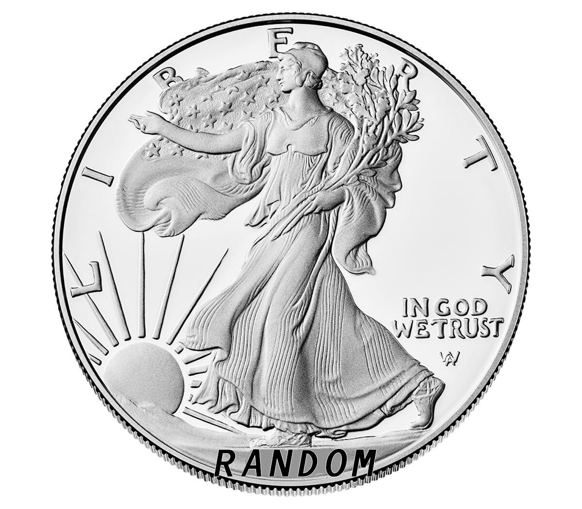 RANDOM YEAR American Eagle Silver Coin – 1 oz BU | Brilliant Uncirculated Bullion